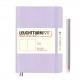 Caiet a5 velin coperta flexibila lila leuchtturm