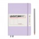 Caiet a5 velin coperta rigida lila leuchtturm