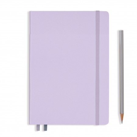 Caiet a5 velin coperta rigida lila leuchtturm