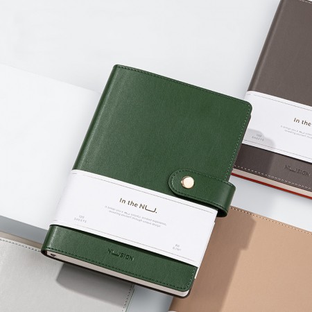 Caiet birou a5 96 file dictando coperta imitatie piele clapeta div cul deli