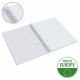 Caiet birou spira a5 80 file aritmetica verde coperta carton colour'breeze esselte