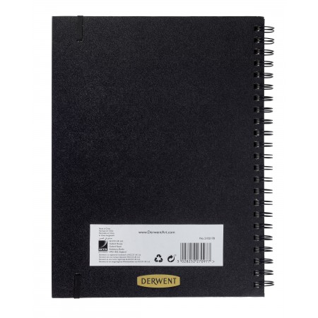 Caiet spira pentru schite si desen a5 56 file 165g cu mapa professional derwent Caiet spira pentru schite si desen a5 56 file 165g cu mapa professional derwent