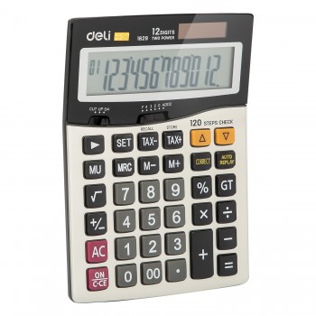 Calculator birou 12dig metal 1629 deli