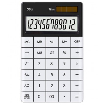 Calculator birou 12dig modern alb deli