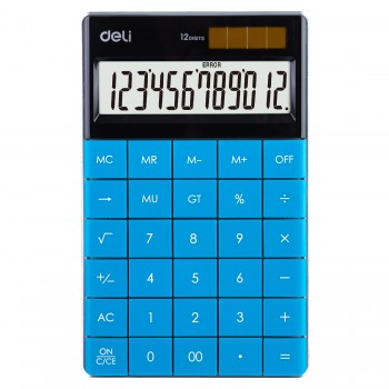 Calculator birou 12dig modern albastru deli