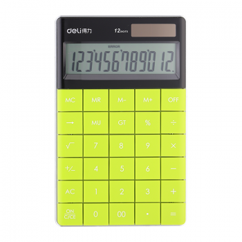Calculator birou 12dig modern verde deli