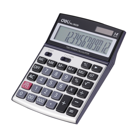 Calculator birou 14dig metal 39229 deli