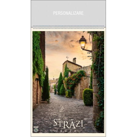 Calendar perete strazi 13 file 330 x 480 mm ego
