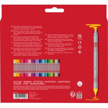 Carioca 40 culori 2 capete faber-castell Carioca 40 culori 2 capete faber-castell