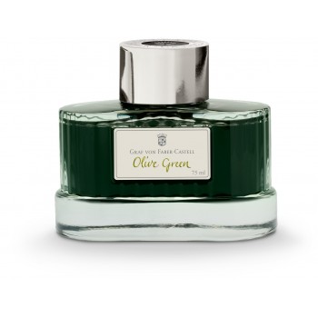 Cerneala 75ml verde oliv graf von faber-castell