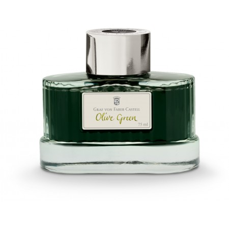 Cerneala 75ml verde oliv graf von faber-castell