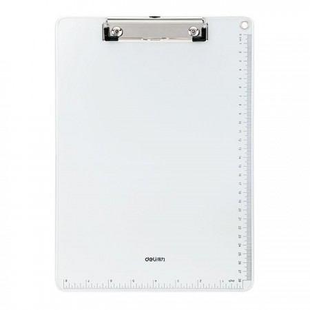 Clipboard simplu metal cu rigla deli