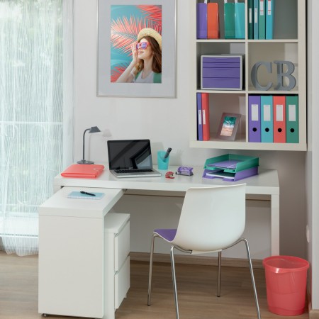 Cos birou 14l corai reciclabil colour'breeze esselte