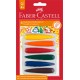 Creioane cerate model degete set 6 faber castell
