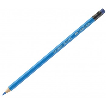 Creioane colorate 12 culori cu guma eco faber-castell