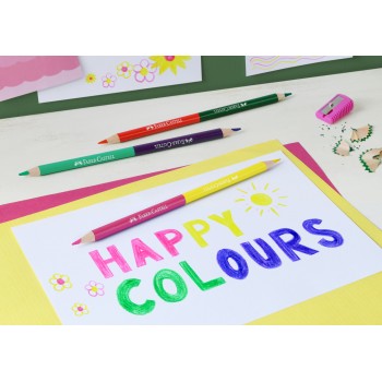 Creioane colorate 36+3+1 culori eco faber-castell