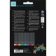 Creioane colorate 36 culori black edition faber-castell