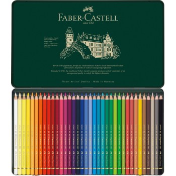 Creioane colorate 36 culori polychromos faber-castell