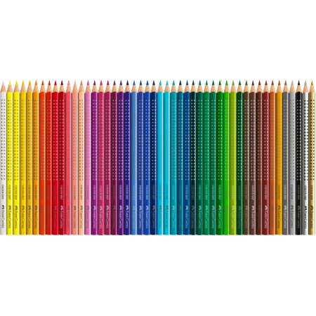 Creioane colorate 48 culori grip faber-castell