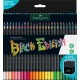Creioane colorate 50 culori black edition faber-castell
