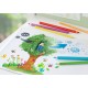 Creioane colorate 6 culori grip 2001 faber-castell Creioane colorate 6 culori grip 2001 faber-castell