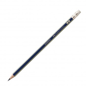 Creion grafit b cu guma goldfaber 1221 faber-castell
