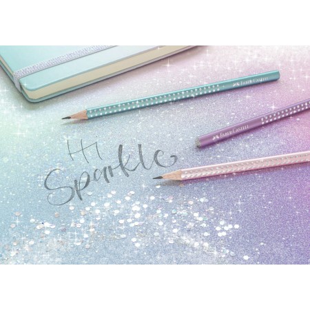 Creion grafit b sparkle bleu ocean metalizat 2023 faber-castell Creion grafit b sparkle bleu ocean metalizat 2023 faber-castell