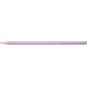 Creion grafit b sparkle violet metalizat 2023 faber-castell
