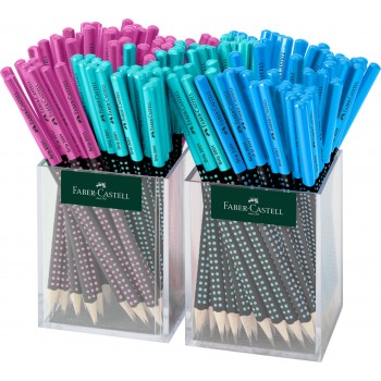 Creion grafit fara guma grip 2001 two tone 2*72 2022 cutie plastic fc