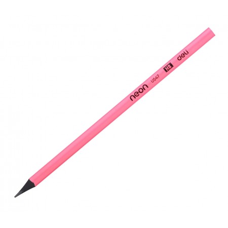 Creion grafit fara lemn hb neon deli