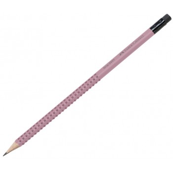 Creion grafit b cu guma grip 2001 rose 2022 faber-castell