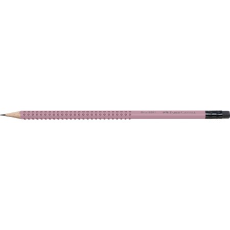 Creion grafit b cu guma grip 2001 rose 2022 faber-castell