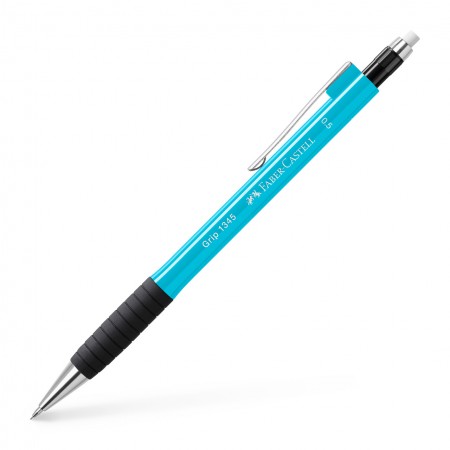 Creion mecanic 0.5mm bleu grip 1345 faber-castell Creion mecanic 0.5mm bleu grip 1345 faber-castell