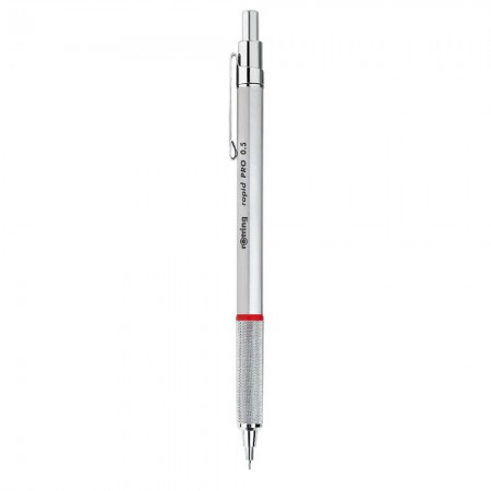 Creion mecanic 0.5mm rapid pro argintiu rotring Creion mecanic 0.5mm rapid pro argintiu rotring
