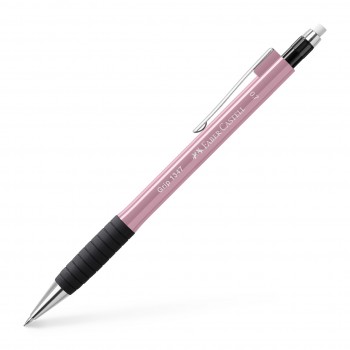 Creion mecanic 0.7mm rose grip 1345 faber-castell