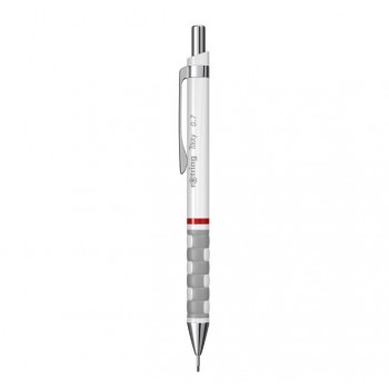 Creion mecanic 0.7mm tikky 3 alb rotring