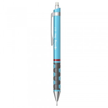 Creion mecanic 0.7mm tikky 3 albastru deschis rotring
