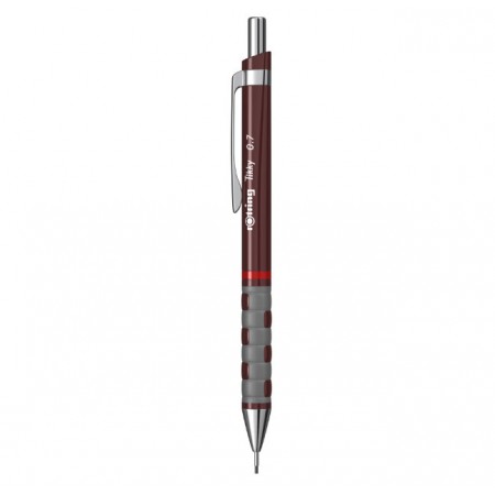 Creion mecanic 0.7mm tikky 3 burgundi rotring
