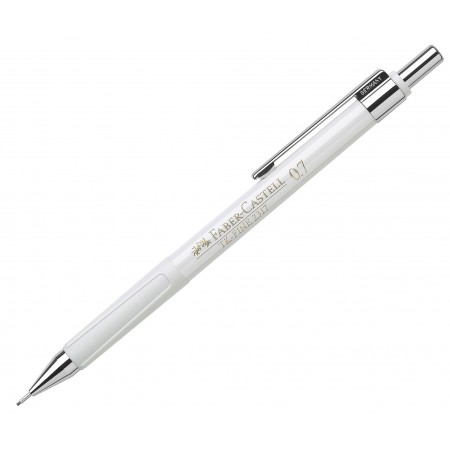 Creion mecanic 0.7mm tk-fine 2317 alb faber-castell