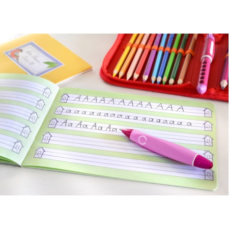 Creion mecanic scolar 1.4 mm scribolino blackberry faber-castell