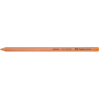 Creion pastell pitt portocaliu glazurat faber