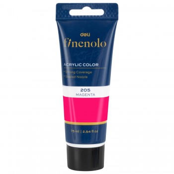 Culori acrilice 75ml roz deli