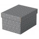 Cutie depozitare cu capac 25 x 20 x 15 cm gri recycled esselte