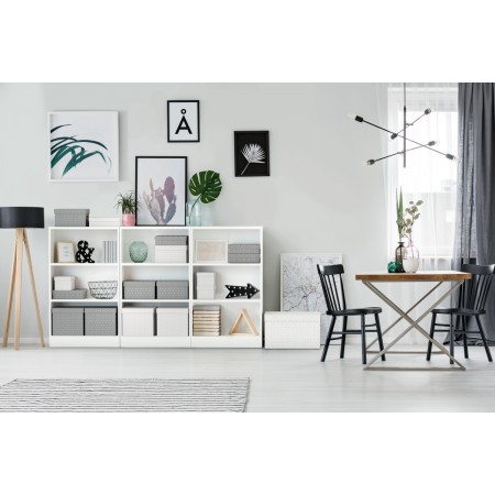 Cutie depozitare cu capac 36 x 26 x 10 cm alba recycled esselte Cutie depozitare cu capac 36 x 26 x 10 cm alba recycled esselte