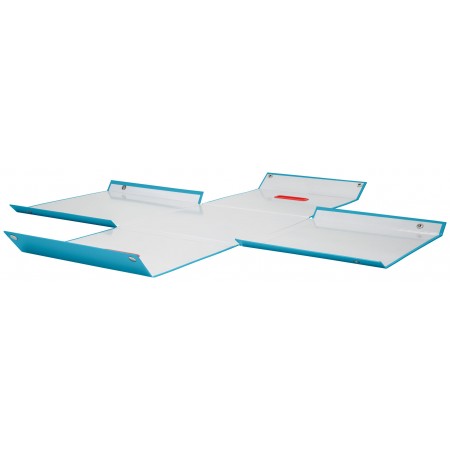 Cutie depozitare cu capac si maner pliabila 32 x 35 x 36 cm albastru celest cosy leitz