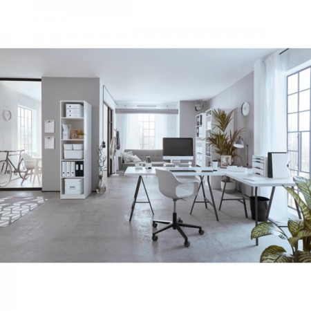 Cutie depozitare mica alba click&store leitz