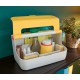 Cutie portabila cu organizator 36 x 19 x21 cm galben chihlimbar cosy leitz Cutie portabila cu organizator 36 x 19 x21 cm galben chihlimbar cosy leitz