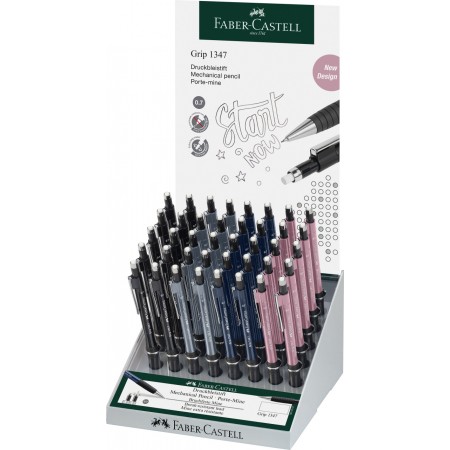 Display 40 bucati creion mecanic 0.7 mm grip 1347 urban faber-castell Display 40 bucati creion mecanic 0.7 mm grip 1347 urban faber-castell