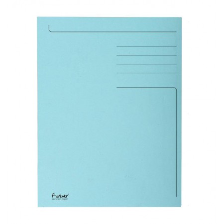 Dosar carton plic albastru exacompta