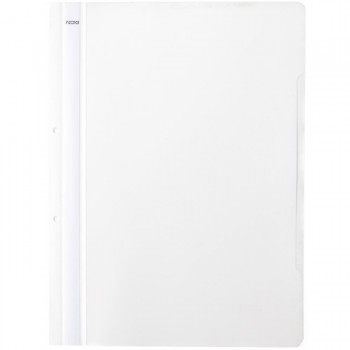 Dosar plastic cu sina si gauri alb noki